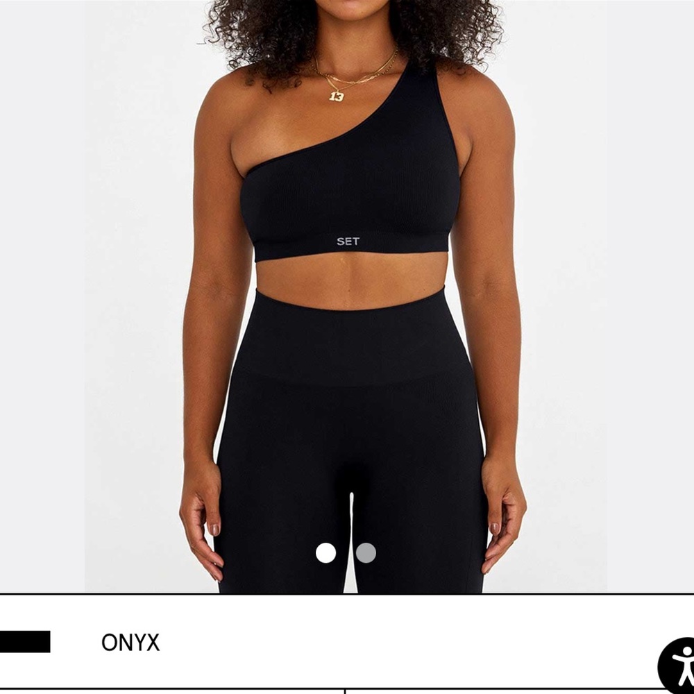 Set Active sculptflex Legging and ribbed one shoulder bra